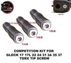 Competition Guide Rod Kit For GLOCK GEN 1 2 3 G17 17L 22 24 31 34 35 Torx Tip