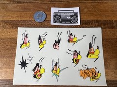 Rime Sticker Sheet Rare! graffiti ART MSK AWR OTR CBS Revok Rams G Slap Tag
