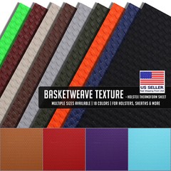 Holstex® Sheet – Basketweave Texture – (Multiple Sizes Available) – 18 Colors