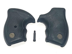 Taurus 941, 22 MAG Revolver Parts: Rubber Grips & Screw. May fit other models.
