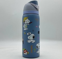 Owala Snoopy stainless steel insulated water bottle flip lock 32OZ BLUE