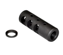 5/8»x24 TPI Thread Steel Competition Muzzle Brake For 350 Legend