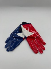 Nike Vapor Jet Football Gloves – Red/Blue/White Size Small