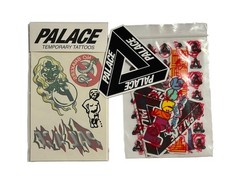 Palace Skateboards Temporary Tattoos + Sticker Pack Autumn Fall 2018 Bundle RARE