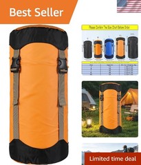 Durable Water-Resistant Sleeping Bag Stuff Sack – Ultralight Travel Essential