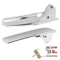 81195 Interior Door Handles Chrome Pair fit for Escalade Tahoe 2007-2014 |