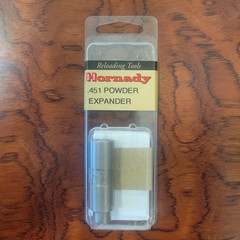 New Hornady Quick Change Powder Die Powder Through Expander .45 Caliber 290034