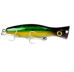 Topwater Popper Fishing Lure – 1.5oz Floating Saltwater/Freshwater Plug