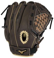 Mizuno unisex teen 11.5″ 11.5″|All Positions|Ages 9-10, Brown|Tartan Flex Web