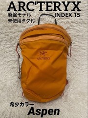 ARC’TERYX Backpack INDEX 15 Orange/Red Backpack Aspen Outdoor Men’s Bag New