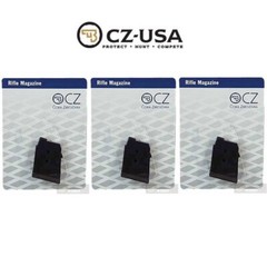 THREE CZ 452 453 455 ZKM Rifle .22 LR 5 Round MAGAZINES 12003 FAST SHIP