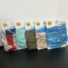 Buff Coolnet UV Multifunctional Neckwear Gator UPF 50 Camo USA Multi Lot of 5
