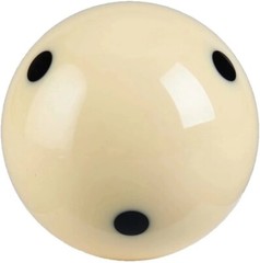 Black Dot Pro Measle Regulation Training Tournament Cue Ball 2-1/4 in. 6 oz