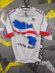 Costa Rica Jersey Cycling SMALL Shirt Ropa Deportiva ig93