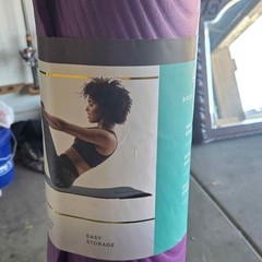Exercise Yoga Mat purple 24″ x 68″ 12mm thick Brand new in original packaging