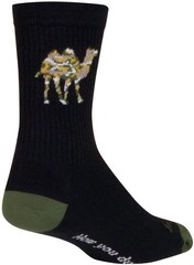 Socks – SockGuy – 6″ Crew CamelFlage L/XL Cycling/Running NEW