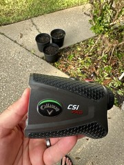 Callaway CSI Pro Magna Hold Golf Rangefinder Black/Gray/Red Plastic Golf