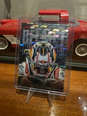 Topps Chrome 2025 F1 Yuki Tsunoda Helmet Logofractor