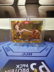 2025 Topps Chrome UFC Chelsea Chandler /50 Gold Refractor #79