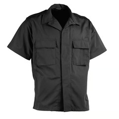 Galls Short Sleeve Poly Cotton Ripstop BDU Shirt 2 POCKET LARGE REG DARK NAVY