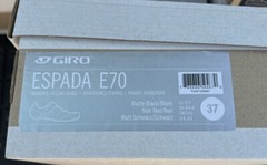 Giro Espada E70 Womens Road Bike Shoes Black Easton Carbon 37 EU 6 US Cycling