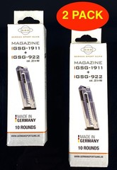 ATI GSG-1911 & GSG-922 22 LR 10 rd Magazine German Sport Gun *2 PACK – GERMM1911
