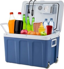 Ivation Electric Cooler (45 L), Thermoelectric Cooler 12V Cooler & Car Fridge