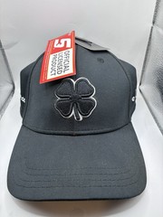 New Black Clover Live Lucky Fitted L/XL Flex for Baseball Cap Golf Hat With Tags