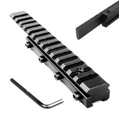 Dovetail 11mm to 20mm Picatinny Adapter Low Profile Riser Mount for Air Rifle