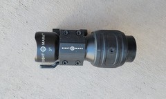 Sight Mark 3x Tactical Magnifier Slide FLIP To Side Mount Sm19024