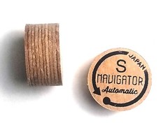 Navigator AUTOMATIC Soft 10 Layer Pigskin Leather Pool Cue Tip – Brown