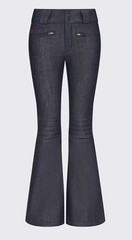 Perfect Moment x DL1961 Pants Women’s XS Rinse Denim Flare Ski Winter Aurora NEW