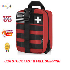 Medical Molle Pouch Tactical 1000D Nylon First Aid Bag EMT Utility Ripaway Large