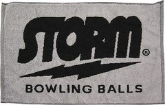 Storm Woven Black/Grey Bowling Ball Towel