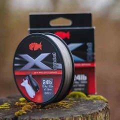 Fox Spomb X Pro Spod Braid Grey 24lb 0.18mm 300m (DBL004)