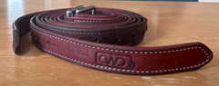 CWD Nylon Lined Calf Stirrup Leathers – Brown – 135 CM / 54″ – 2022 – GUC!