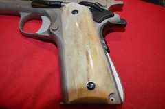 Genuine Sambar Stag 1911 Government Model Grips A Fabulous Pair Custom Made