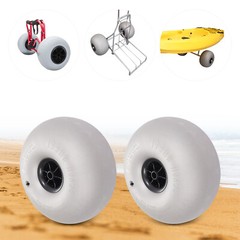 2 Pack 16″ Replacement Big Beach Sand Tires for Beach Fishing Buggy Cart SALE