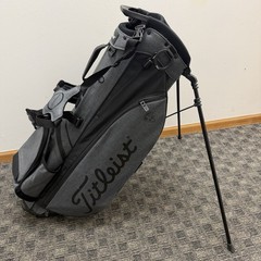 Titleist Players 4 Stand Heathered Golf Bag American Flag Dual Strap Rain Hood