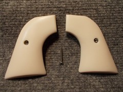 Custom Grips Ruger Vaquero/Blackhawk (Fits Models with Frame Lock) Faux Ivory