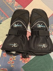 ICEARMOR Men’s XL Black Waterproof Winter Ski Snowboard Mittens Gauntlet