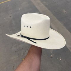 Resistol 20X Shantung Panama Western Hat George Strait Design Mexico Size 6 7/8