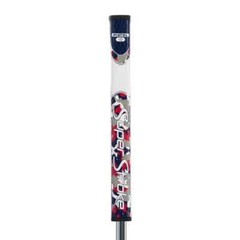 SUPERSTROKE AUTHENTIC ZENERGY RED WHITE & BLUE CAMO PISTOL TOUR 1.0 PUTTER GRIP