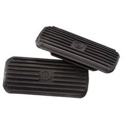 Equiroyal Black Ridged 4 1/2″ Stirrup Pads horse tack equine 24-177