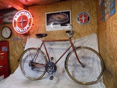 1974 SCHWINN SUBURBAN MENS 10-SPEED ROAD BIKE SPEEDSTER RACER COLLEGIATE BRONZE