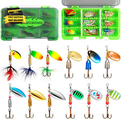 Fishing Lure Spinner Baits for Freshwater and Saltwater,2026 New Bass Trout Fish
