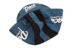 Pace Cycling Cap Blue Streak 100% Cotton Twill Blue/Black Made in USA NEW