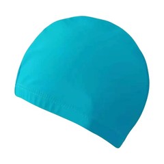 Polyester Swimming Cap Solid Color Long Hair Clean Swim Pool For Adult Men Women