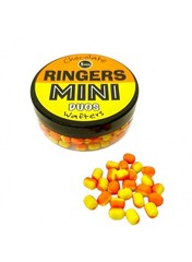 Ringers Chocolate Mini Orange & Yellow Duos Wafters 5mm Carp Fishing Bait