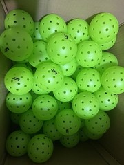 Brand New Pack of 6 Lifetime Fitness LT Pro Pickleballs Balls 48 Holes